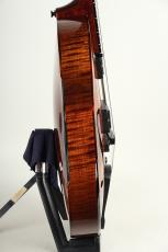 Victor Baker Guitars Model 15 Archtop 2 Pickup w/ Ebony Pickguard Light Cello Brown High Gloss Finish 2026_7