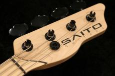 SAITO GUITARS 【新春セール】S-420b Ash/Maple Naked #232210【3.95kg】【ハンドワイヤードPU搭載】_8