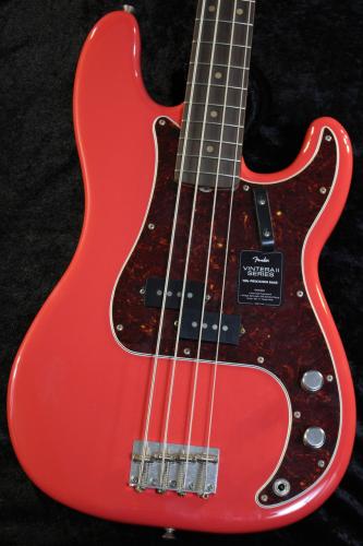Fender 【担当オススメ個体】LTD Vintera II Road Worn '60s Precision Bass/Fiesta Red【Agedラッカー】【3.80kg