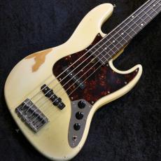 momose MJ・Five1-STD/R-OWH-Aged-#21049【4.25kg】【当店オーダーモデル】【パッシブ5弦ベース】_2