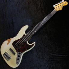 momose MJ・Five1-STD/R-OWH-Aged-#21049【4.25kg】【当店オーダーモデル】【パッシブ5弦ベース】_11