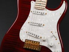 Fender Richie Kotzen Stratocaster Maple Fingerboard ~Transparent Red Burst~_5