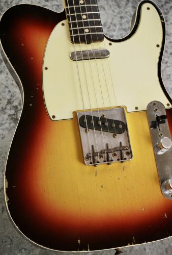 Fender Custom Shop Master Built 1960 Telecaster Custom Relic / 3Color Sunburst by Jason Smith [2013年製][3.20kg]