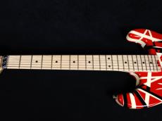 EVH Striped Series Red with Black Stripes_4