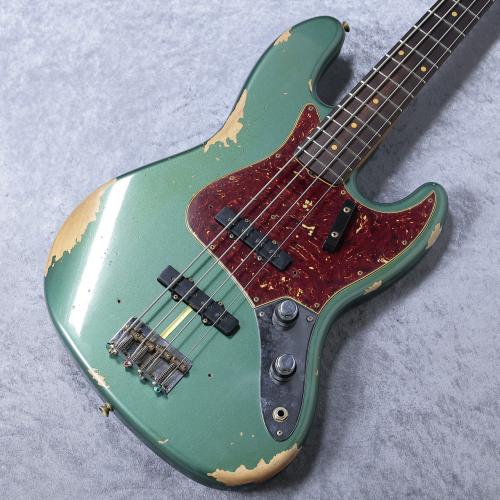 Fender Custom Shop 1961 Jazz Bass  Heavy Relic - Sherwood Metallic -【4.24kg】【#CZ582614】