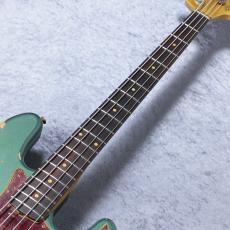 Fender Custom Shop 1961 Jazz Bass  Heavy Relic - Sherwood Metallic -【4.24kg】【#CZ582614】_5