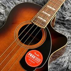 Fender Kingman Bass, Walnut Fingerboard, Black Pickguard, Shaded Edge Burst【特価】_4