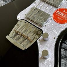 Squier Paranormal Rascal Bass HH, Laurel Fingerboard, White Pearloid Pickguard, Metallic Black【特価】_3
