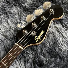 Squier Paranormal Rascal Bass HH, Laurel Fingerboard, White Pearloid Pickguard, Metallic Black【特価】_6