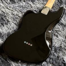 Squier Paranormal Rascal Bass HH, Laurel Fingerboard, White Pearloid Pickguard, Metallic Black【特価】_8