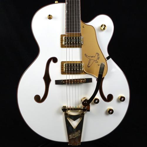 Gretsch Synchromatic Falcon Hollow Body Single-Cut with Bigsby Snowcrest White ❀早春SALE✿