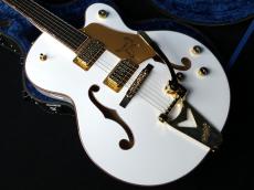 Gretsch Synchromatic Falcon Hollow Body Single-Cut with Bigsby Snowcrest White ❀早春SALE✿_3