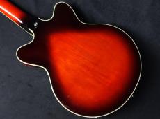 Gretsch G2655 Streamliner Center Block Jr. Double-Cut with V-Stoptail Claret Burst ❀早春SALE✿_7