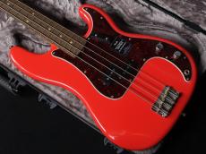 Fender Limited Edition Vintera II Road Worn '60s Precision Bass Fiesta Red ❀早春SALE✿_3