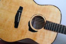 Yokoyama Guitars 【50th/20th Anniversary Model】AN-Gとち #1111 / German Spruce (Bear claw) & とち_4