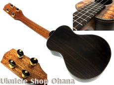 四弦舎 [ML381] リトルコンサート #26506 ハワイアンカーリーコア/インディアンローズウッド_2