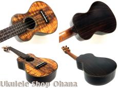 四弦舎 [ML381] リトルコンサート #26506 ハワイアンカーリーコア/インディアンローズウッド_3