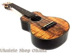 四弦舎 [ML381] リトルコンサート #26506 ハワイアンカーリーコア/インディアンローズウッド_8