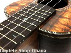 四弦舎 [ML381] リトルコンサート #26506 ハワイアンカーリーコア/インディアンローズウッド_14