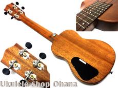 Seilen [SECF-100/OHANA] コンサート ソリッドエレキ アフリカンマホガニー Fishmanパッシブピックアップ搭載_2