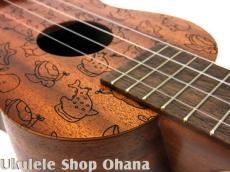 Famous [FS-1G/Ohana25th] ソプラノ マホガニー合板 25本限定モデル_14