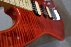 Fender Michiya Haruhata Stratocaster, Maple Fingerboard, Trans Pink_7