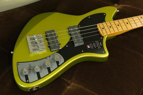 Fender American Ultra II Meteora Bass Maple Fingerboard / Solar Flare