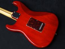Fender 2024 Collection Made in Japan Hybrid II Stratocaster Flame Sunset Orange Transparent_7