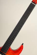 Marchione Guitars Set Neck Carve Top 1pcs Figured Maple H/S/H Left Hand Cherry Sunburst_8