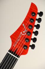 Marchione Guitars Set Neck Carve Top 1pcs Figured Maple H/S/H Left Hand Cherry Sunburst_10