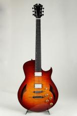 Marchione Guitars Semi Hollow Baritone 59 Burst / Figured Maple&Mahogany Back "The first one" 2023_2