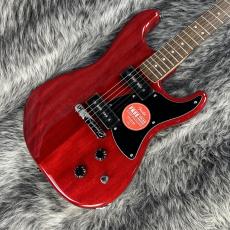 Squier Paranormal Strat-O-Sonic Crimson Red Transparent