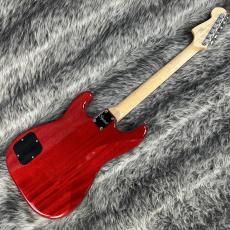 Squier Paranormal Strat-O-Sonic Crimson Red Transparent_7