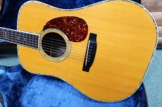 Cat's Eyes CE-350V / D-45 Pre-War Style・Torch Inlay・ Kluson DLX Peg・Solid Spruce Top・Solid Jacaranda Side and Back・ D-45 Type Abalone Trim and Rosette・・Snow flakes Inlay・Long Saddle 【With Martin Old Replica Case_2