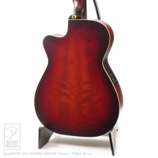 Maton EBG808PF LTD Antique Red Burst_3
