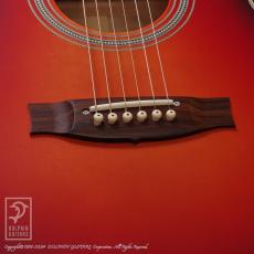 Maton EBG808PF LTD Antique Red Burst_11