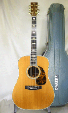 Martin D-45 / Solid Abalone Inlay・Grover Gold Peg・Solid Rosewood Side and Back【With Original Bule Case 】