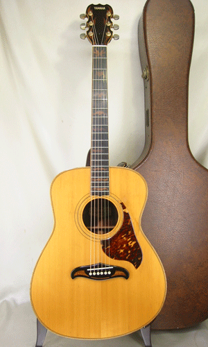 YAMAHA L-51 Custom / Solid Ezo Spruce Top・Solid Jacaranda Side and Back・Asymmetry Body【With Original Hard Case】