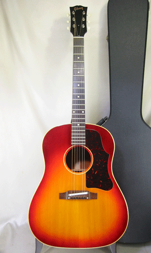 Gibson J-45 Cherry Sunburst / Wide Neck・Large Pickguard・Jacaranda Fingerboard & Bridge・Ceramic Saddle 【With Hard Case】 