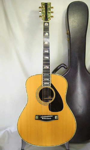 YAMAHA L-53 Custom / Solid Ezo SpruseTop・Solid Jacaranda Side and Back・Bias Abalone Trim　【With Original Custom Hard Case】 
