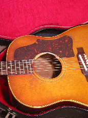 Gibson Gibson J-45 Cherry Sunburst / Wide Neck 42mm・Jacaranda Fingerboard & Bridge・Adjusable Ceramic Saddle【With Original Case 】 1962年頃製_8