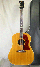 Gibson J-50 / Neck Width at Nut 42mm・Largpickguard・Jacaranda Fingeboard・Adjustable Bridge・Non Crack【With SKB Hard Case】1964年製