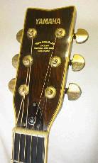 YAMAHA L-31A / Tortoise Pickguard・Solid Ezo Spruce Top・Solid Jacaranda Side and Back【With Yamaha Hard Case】1979年製_3