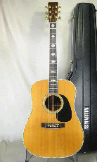Martin D-45 / Vertical Logo・Grover U.S.A Gold Peg・Solid Abalone Inlay・Solid Spruce Top・Solid Rosewood Side and Back【With Original Hard Case 】1979年製