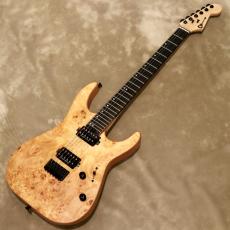 Charvel Pro-Mod DK24 HH HT E Mahogany with Poplar Burl, Desert Sand_2