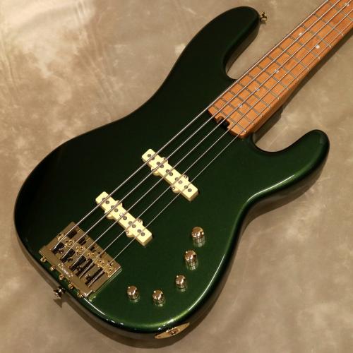 Charvel Pro-Mod San Dimas Bass JJ V, Lambo Green Metallic