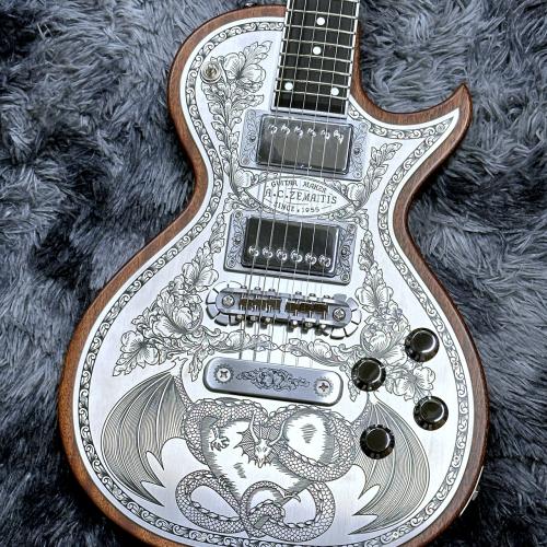 ZEMAITIS MFG-AC-24 Dragon & Heart Natural -Metal Front- 【アウトレット特価】【日本製】