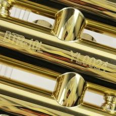 BRILLER 【現物写真】BTR-10L B♭トランペット イエローブラス_9