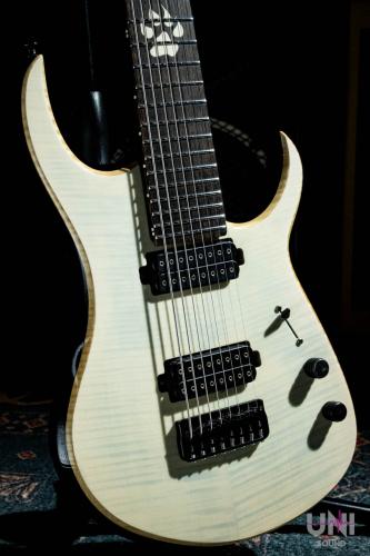 BLACKAT Guitars DC8 #16016 Translucent White / 2016