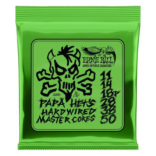 ERNIE BALL 【ジェイムズ・ヘットフィールド シグネイチャー弦 】Papa Het's Hardwired Master Cores Signature #2201